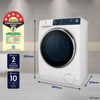 Electrolux 8Kg, 9Kg Front Load Washing Machine | Smart Fabric Care |
