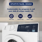 Electrolux 7.5KG Fully Automatic Vented Clothes Dryer Machine, Reverse Tumbling, Smart Sensors, Colour Care, Drying Only EDV754H3WB