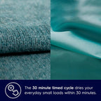 Electrolux 7.5KG Fully Automatic Vented Clothes Dryer Machine, Reverse Tumbling, Smart Sensors, Colour Care, Drying Only EDV754H3WB