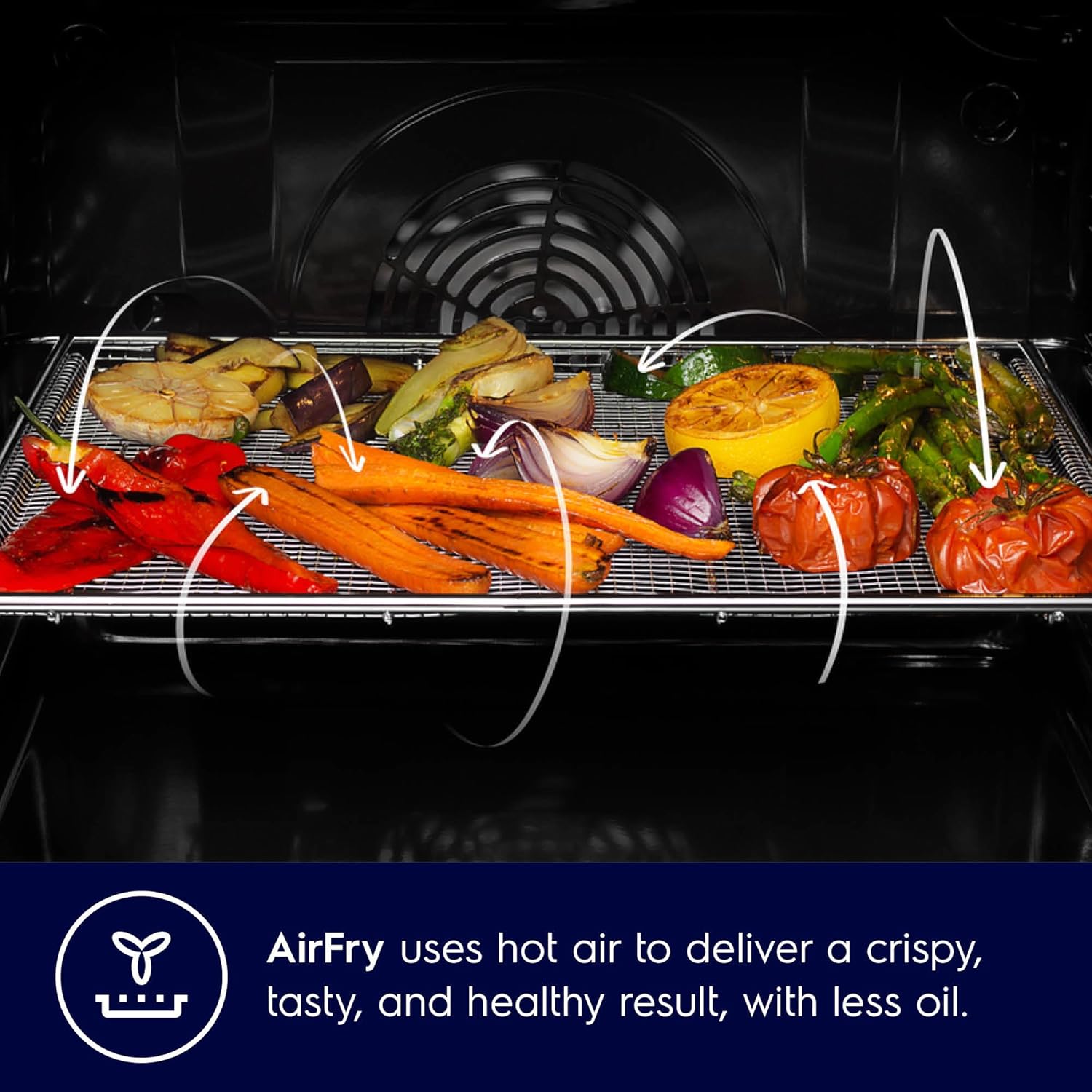 Electrolux 72L Air Fryer Built-in Oven | Smart Multi-Function Oven | KOIGH00KA2