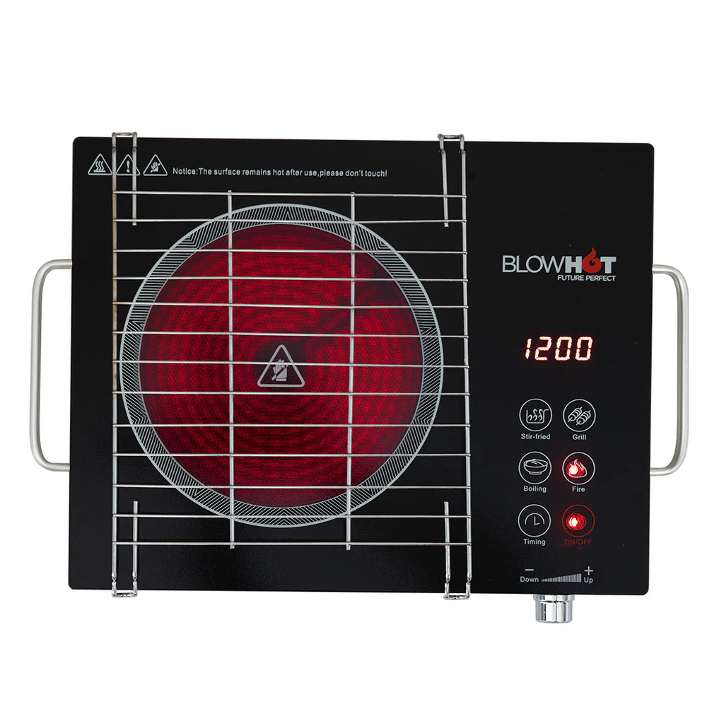 Blowhot Azzure Induction Cooktop – 2000W Smart Smokeless Cooking
