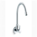 kohler-Wall Mount Kitchen Faucet Cold Only In Polished Chrome