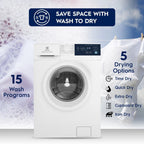 Electrolux 8/5Kg,  9/6 KG Washer Dryer Combo | Smart Laundry Appliance |