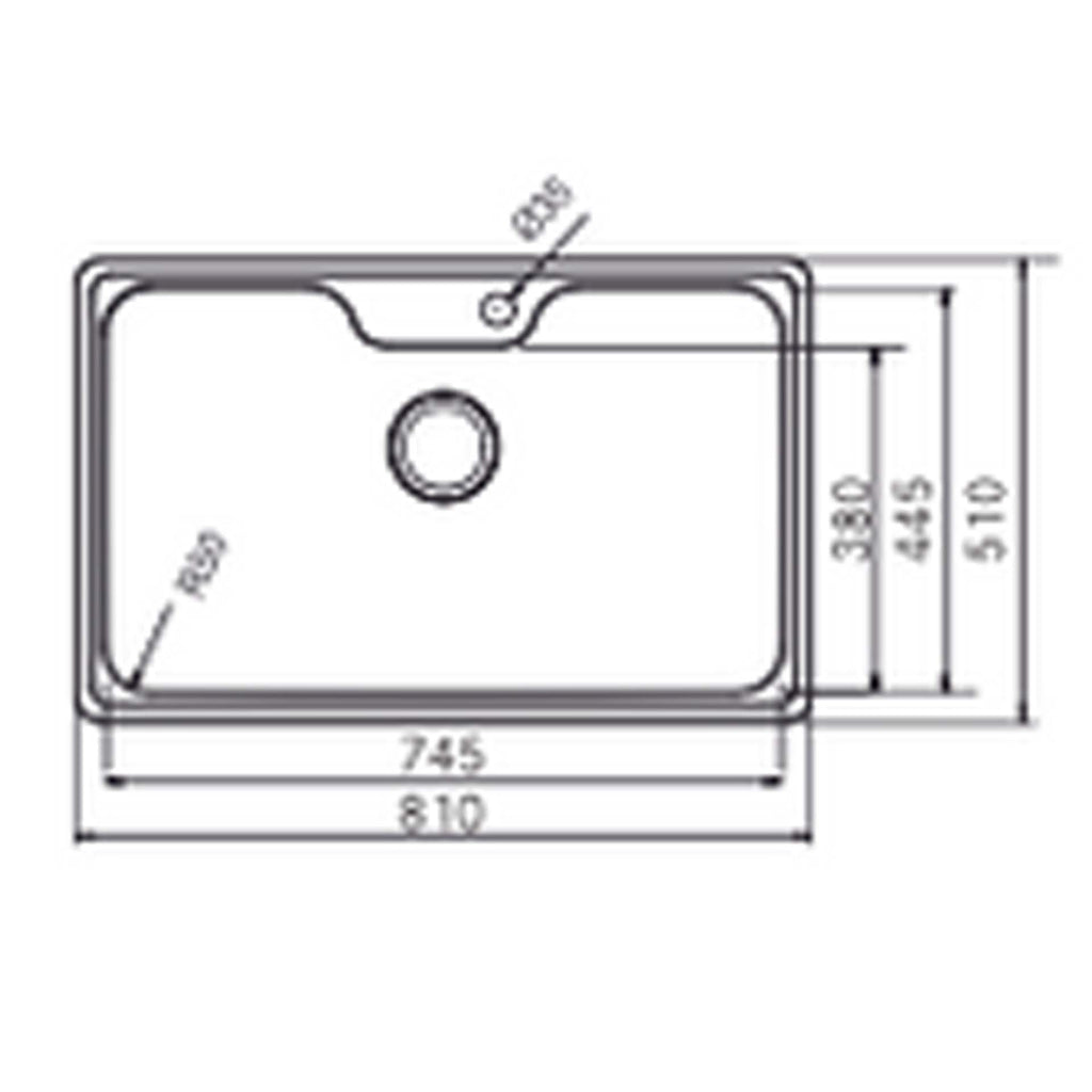 European Satin Finish BCX  610-81[33'' X 20'']