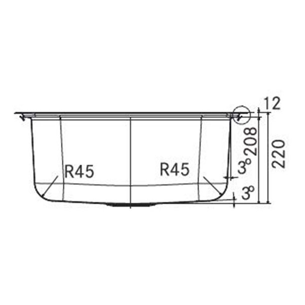 European Satin Finish RSX 610-56 [22''x18'']