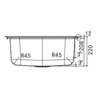 European Satin Finish RSX 610-56 [22''x18'']