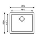 European Satin Finish BXX 210 / 110-46 3 1/2''