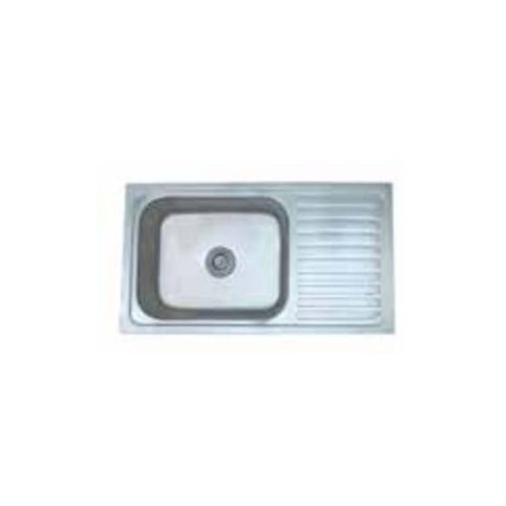 DURA SINGLE  BOWL WITH DRAIN BOARD