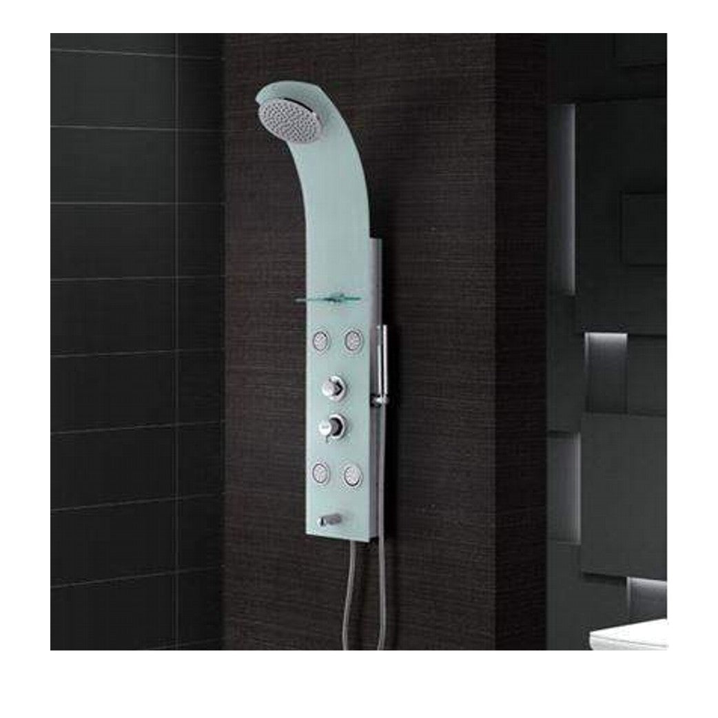 Shower panel showroom near me sarjapur road| Glossy White Shower Panel ...
