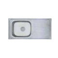 DURA SINGLE  BOWL WITH DRAIN BOARD