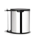 Hafele Dustbin Deluxe Bright Steel 15L