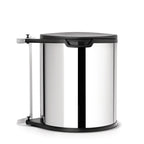 Hafele Dustbin Deluxe Bright Steel 15L