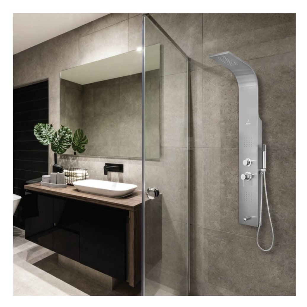 Shower panel showroom near me Jaquar Jaq Brushed Stainless Steel