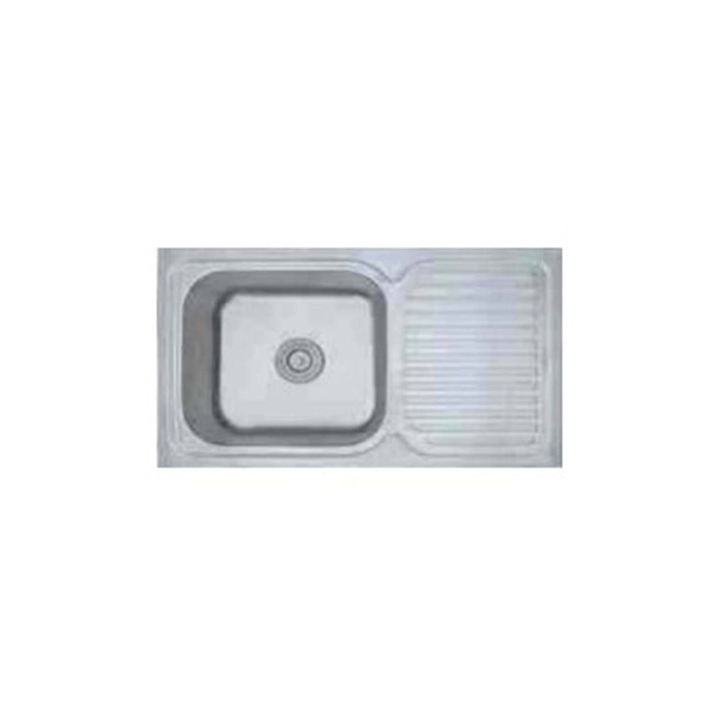 DURA SINGLE  BOWL WITH DRAIN BOARD