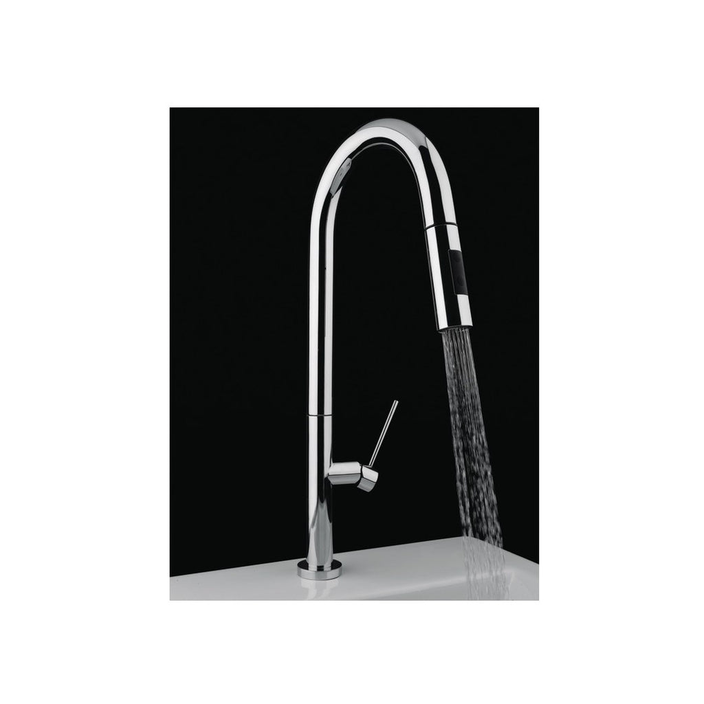Hafele Slim Blanco kitchen faucet
