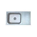 DURA SINGLE  BOWL WITH DRAIN BOARD