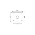 DURA SINGLE BOWL SQUARE SERIES