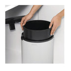 Hafele Dustbin Deluxe Bright Steel 15L