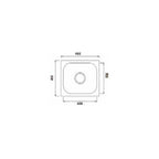 DURA SINGLE BOWL SQUARE SERIES