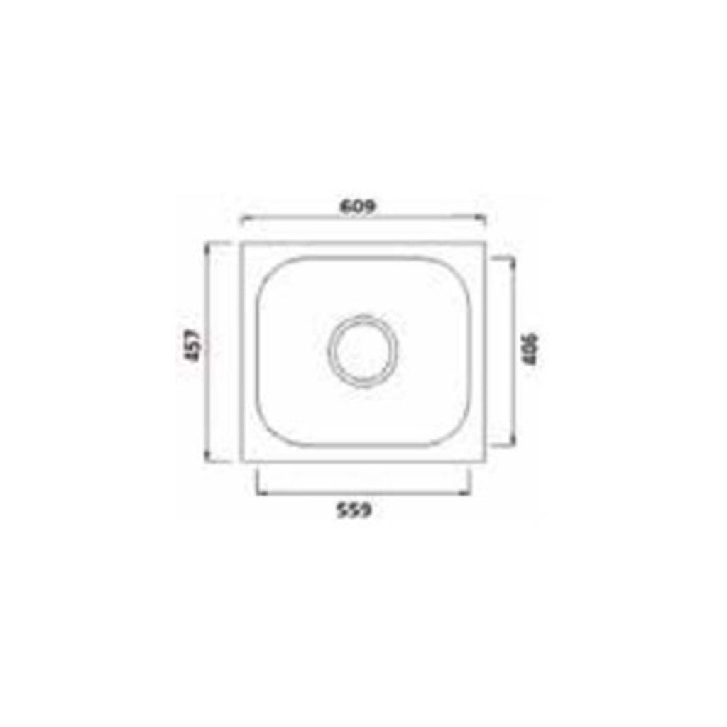 DURA SINGLE BOWL SQUARE SERIES