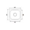 DURA SINGLE BOWL SQUARE SERIES
