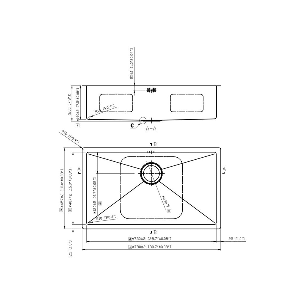 Hafele TOPAZ R3118 Sink