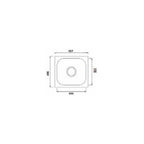 DURA SINGLE BOWL SQUARE SERIES