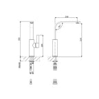 hafele SOLO Blanco kitchen faucet