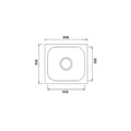 DURA SINGLE BOWL SQUARE SERIES