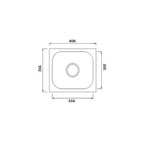 DURA SINGLE BOWL SQUARE SERIES