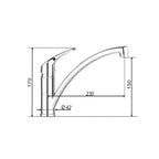 Hafele BRAVON Blanco kitchen faucet