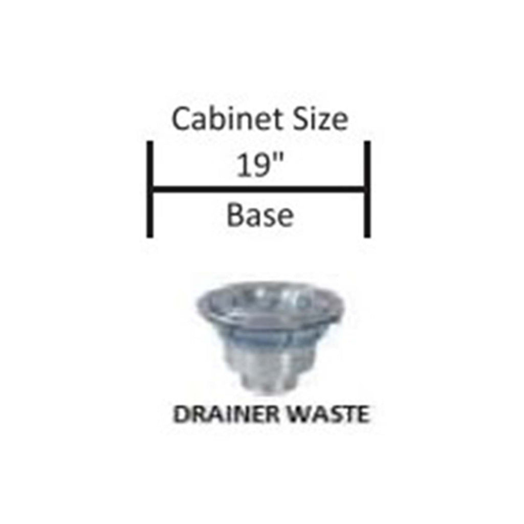 DURA SINGLE  BOWL WITH DRAIN BOARD