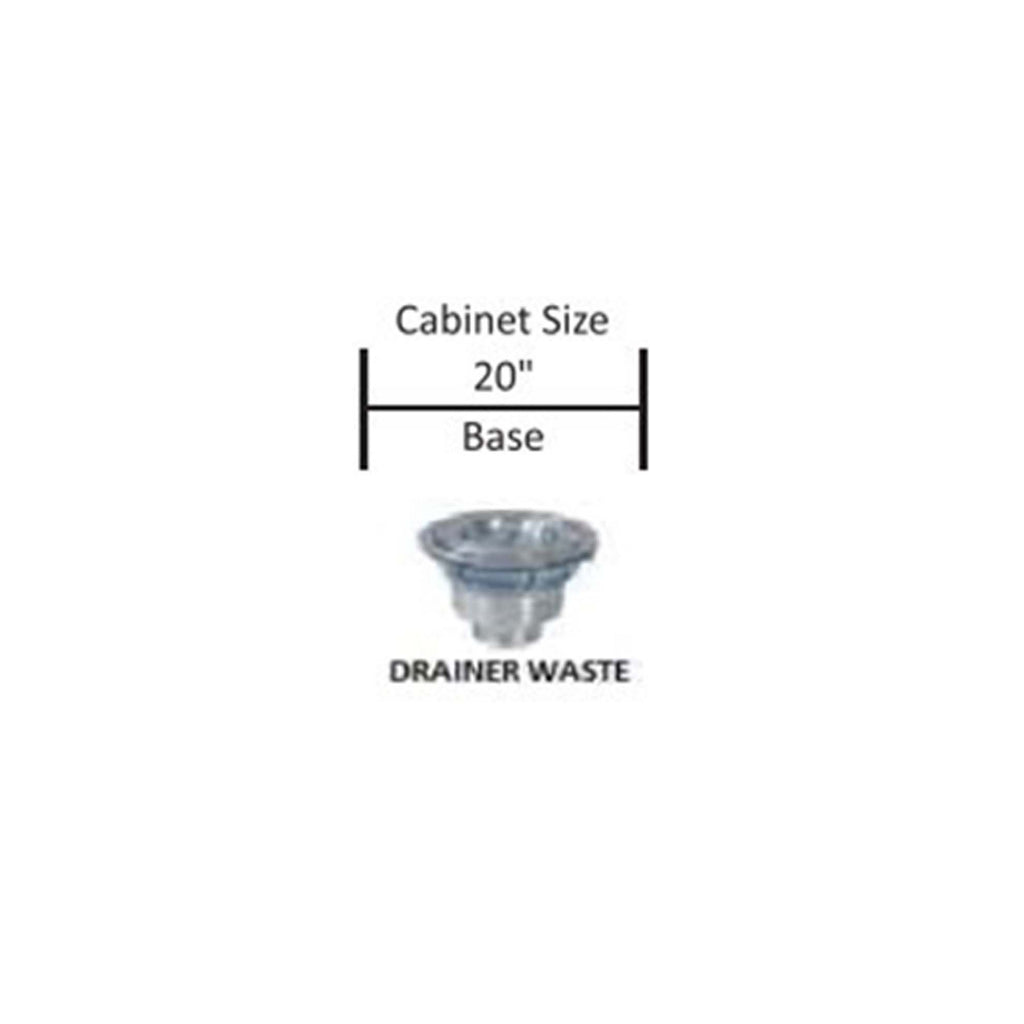 DURA SINGLE  BOWL WITH DRAIN BOARD SQUARE SERIES