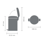 Hafele Waste Bin, Free Standing Newicon