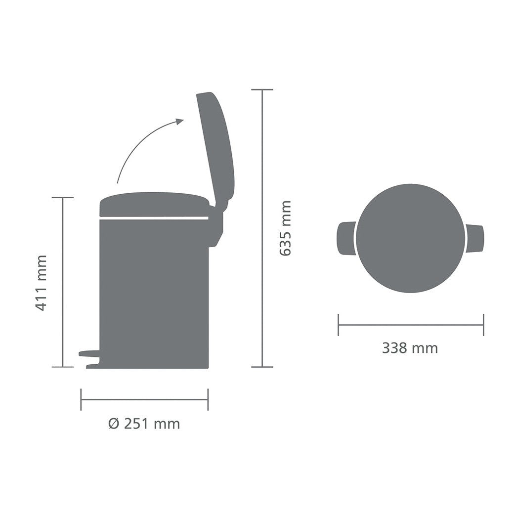 Hafele Waste Bin, Free Standing Newicon
