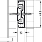 Hafele 40Kg Softclose Ball Bearing Runners
