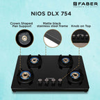 NiOS DLX 754 BB BK