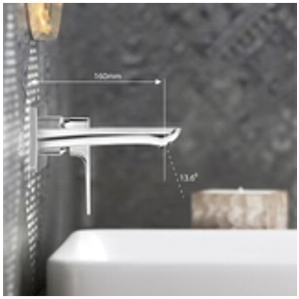 KOHLER-ALEO+ WALL-MOUNT BASIN MIXER IN CHROME FINISH