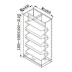 Hafele Rotating Shoe Rack