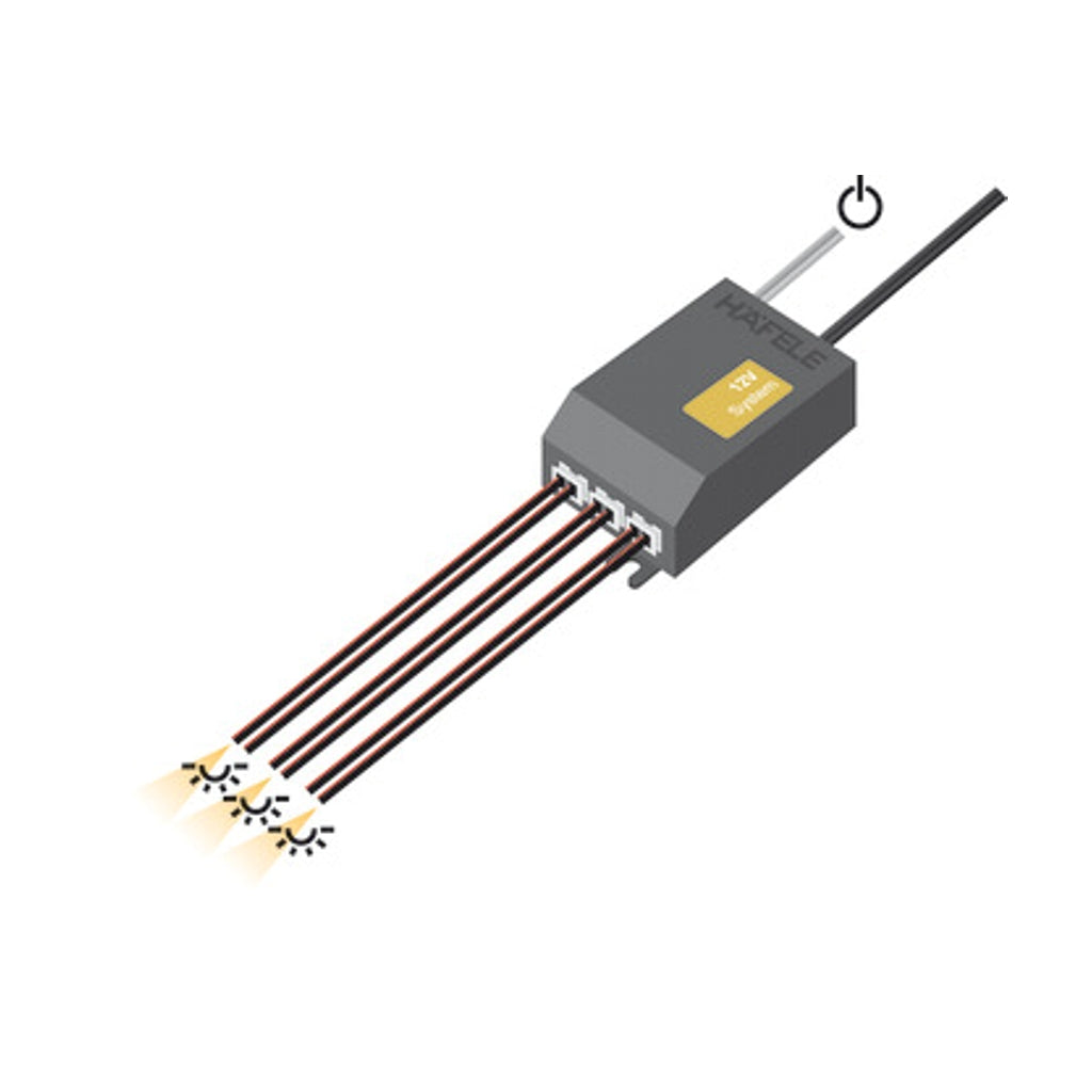 Hafele 3-way distributor, With switching function
