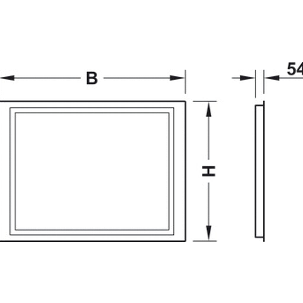 Hafele Aquasys Bathroom Mirror
