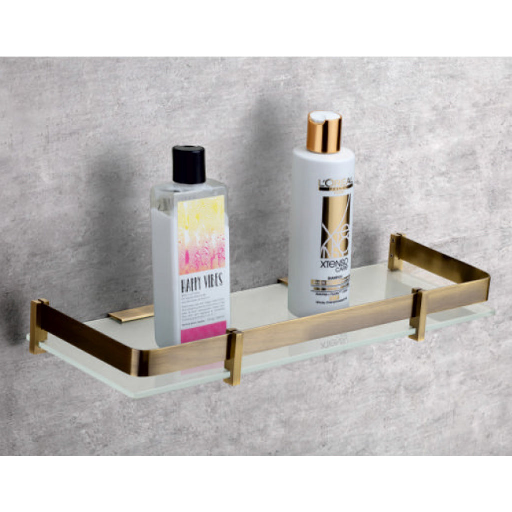Aagna Antique Brass Shelf