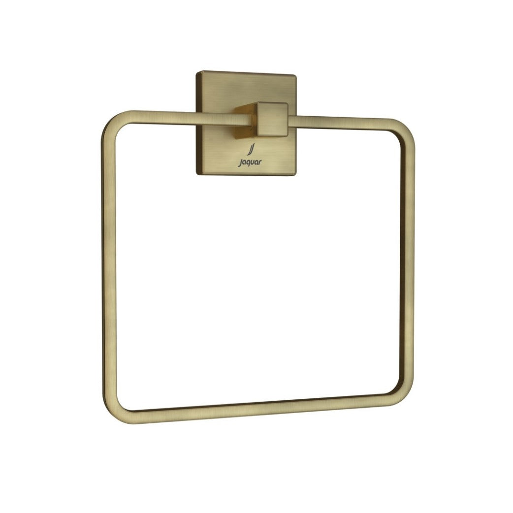 Jaquar Towel Ring Square Kubix Prime — Saini World