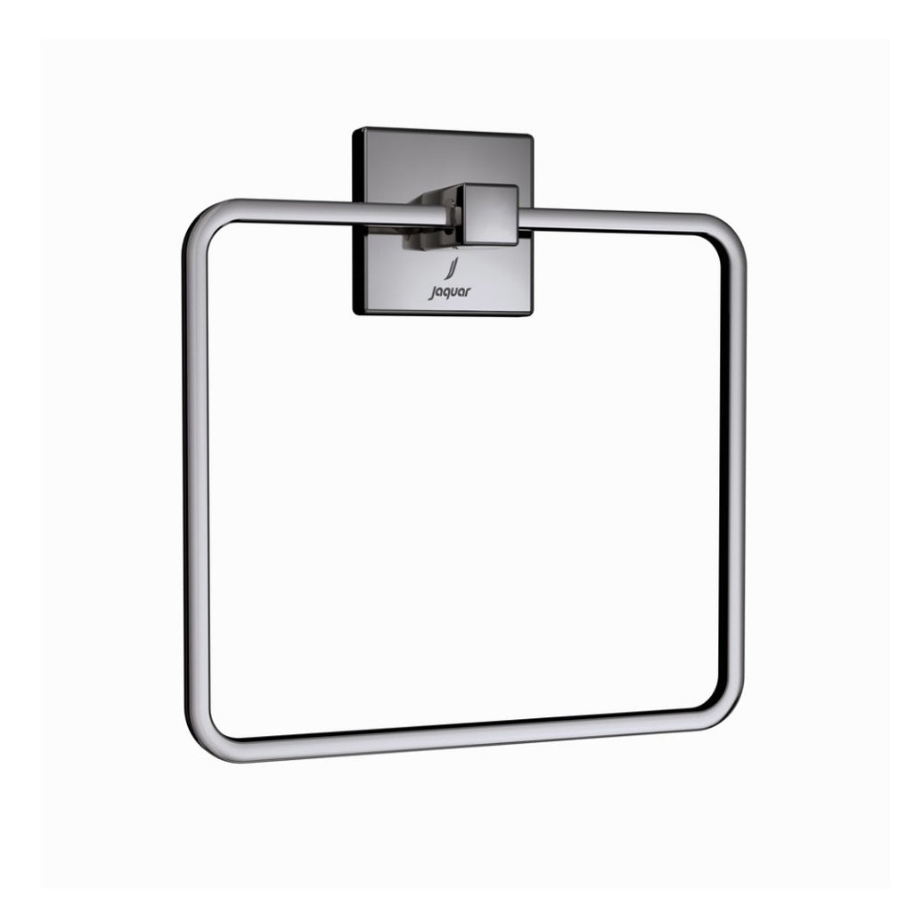 Jaquar Towel Ring Square Kubix Prime — Saini World