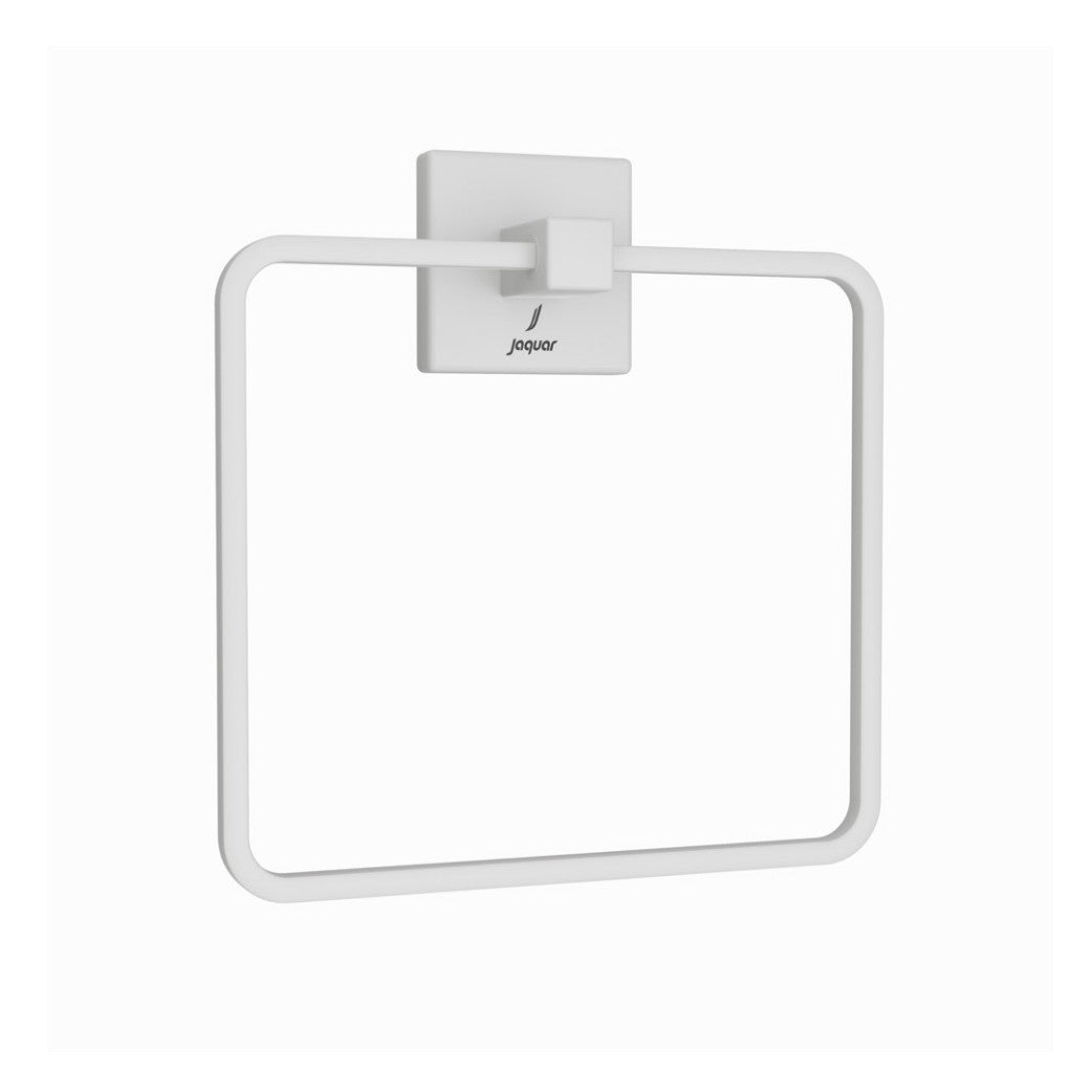 Jaquar Towel Ring Square Kubix Prime