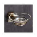 OLIVIA ANTIQUE - GLASS SOAP DISH