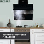 HOOD AURA DIRECT DRIVE BF SC AC BK 60