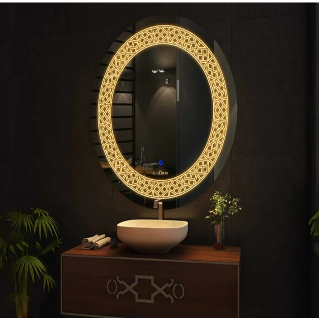 Glazonoid - Badge LED Mirror-GLM 1091