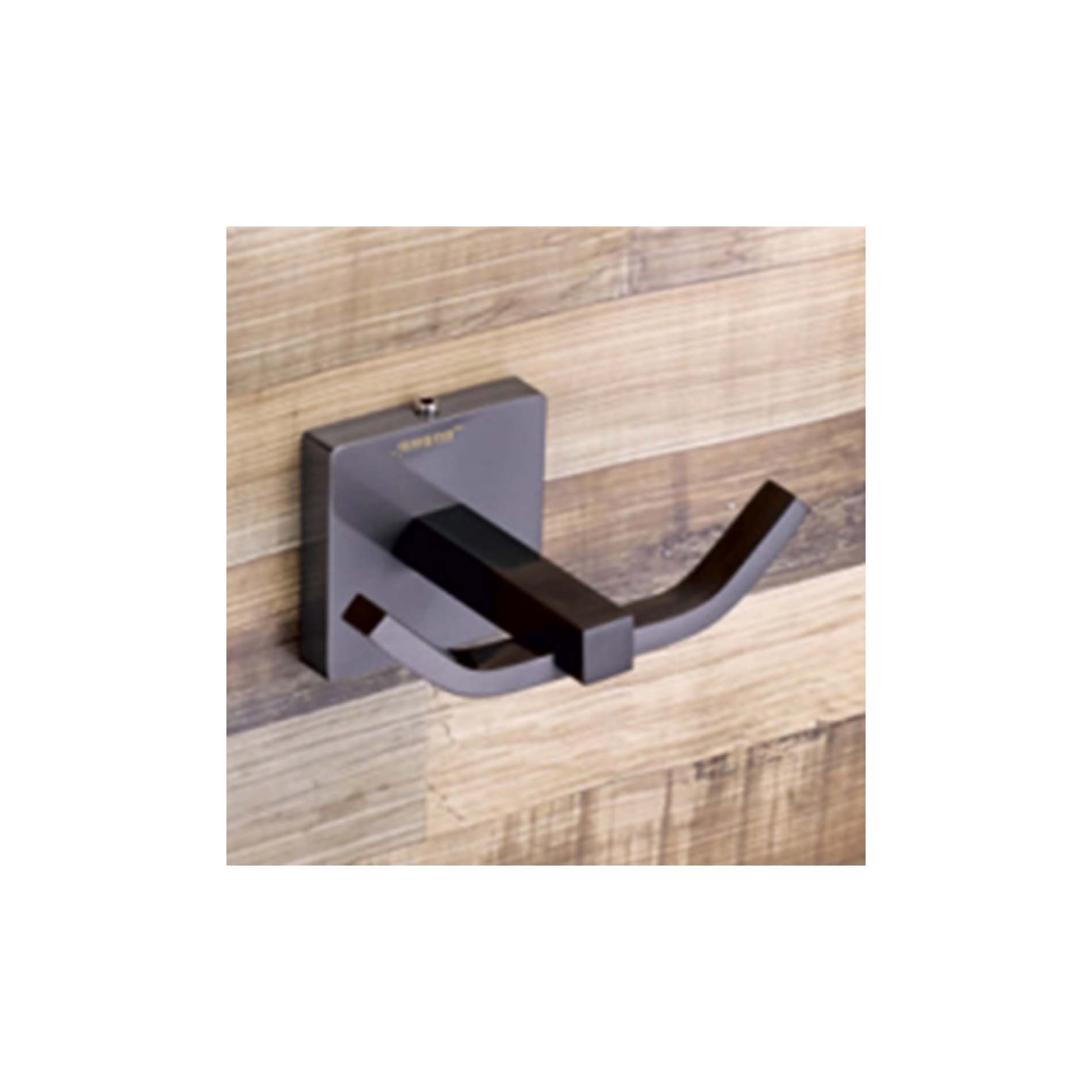 SPINAL GRAPHITE BLACK - ROBE HOOK