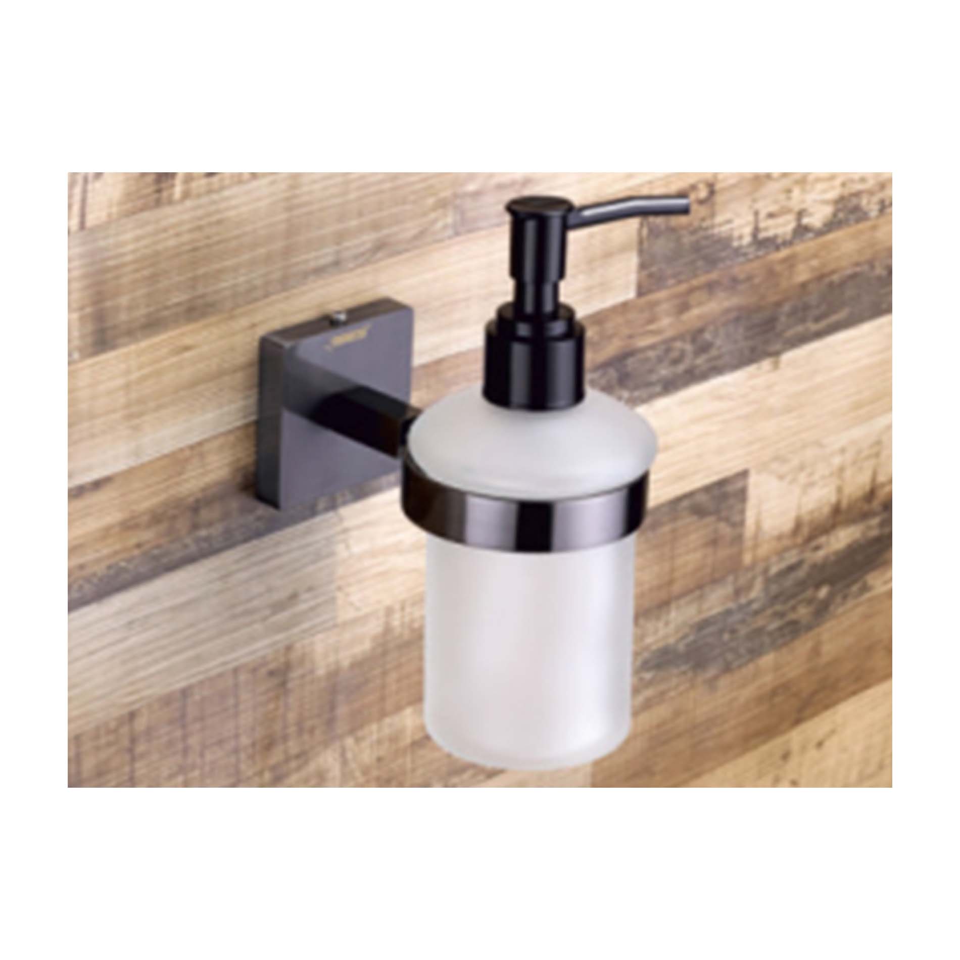 SPINAL GRAPHITE BLACK - LIQUID SOAP DISPENSER